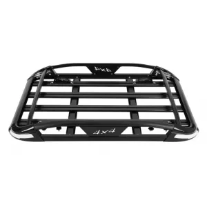 Roof Rack Cargo Basket, 50 x 38 x 6.3 inches, 165 Lbs Capacity Anti-Rust Rooftop Cargo Carrier for SUV, Car and Truck, Product Weight 20.48 Pounds