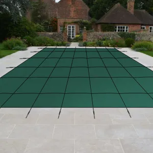 Pool Safety Cover Fits 20x40ft Rectangle Pool Safety Net and Installation Tools, Ultra-Dense Safety Pool Cover w/Anchors, Size 22x42ft