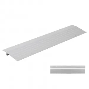 Threshold Ramps for Doorways, Door Threshold Ramp 1" Rise, Aluminum Entry Threshold Ramp  for Doorways, Weight Capacity 700 LB