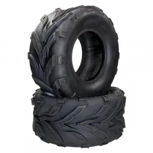 16x7-8 ATV Tires, 4PR All Terrain 16x7-8 TL QD116 ATV UTV Trail Sand Mud Off-Road Tires (Pack of 2, Tubeless)