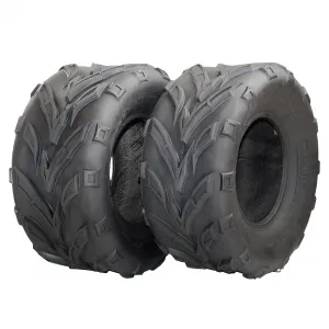22x10-10 ATV Tires, 4PR All Terrain Tubeless, Pack of 2, for ATV UTV Trail Sand Mud Off-Road