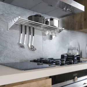 2 Pack Stainless Steel Hanging Rack for Kitchen Storage and Organization, [NSF Certified] 12" W*36" L Shelf for Home Kitchen, Restaurant & Hotel