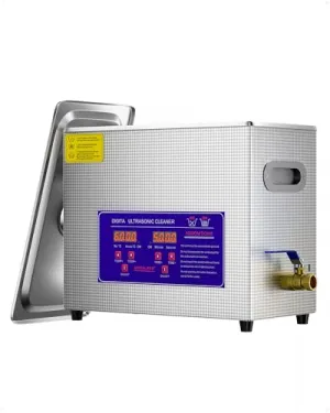 6.5L Ultrasonic Cleaner Offers Professional-Grade Ultrasonic Cleaning, Suitable for Jewelry Watches Eyeglasses Dental Surgical Instruments.