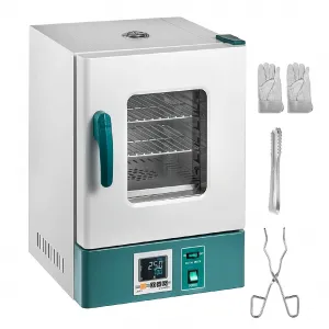 20L Lab Incubator, 110V 400W BacteriaIncubator, Acrylic See-Through Door Incubator, RT-65℃ Scientific Digital Incubator, 0.75 Cubic Foot Mini Digital Incubator for Seed Germination Medical Science