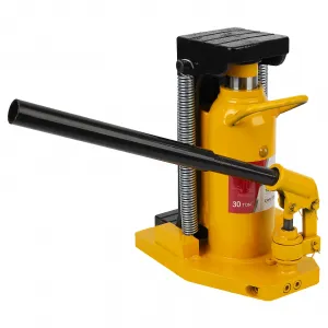 30Ton Hydraulic Toe Jack, Floor Lift with Manual Hand Pump