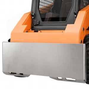 3/16" Skid Steer Attachment Plate, Steel Quick Tach Attachment Loader Plate, [2000 LBS Max] Thick Skid Steer Mount Plate Fits Kubota, Bobcat, Tractors