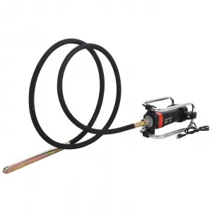 1500W 4.5M Handheld Concrete Vibrator 16000rpm, 14-3/4ft Long