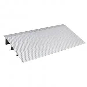 3" Rise Door Threshold Ramp - Portable, Adjustable Telescoping Design, Non-Slip Surface, 800Lbs Load Capacity, for Wheelchairs, Strollers, Scooters, Power Chairs