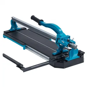 Manual Tile Cutter - Porcelain Ceramic Cutter With Tungsten Carbide Wheel, Infrared Positioning, Anti-Skid Feet, for Workshops & Industrial Sites.(24")