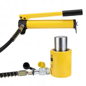 20T Mini Hydraulic Cylinder Jack Porta Power Ram, Cp-180 Hydraulic Hand Pump, Single Acting, Lifting Cylinders, Machinery Shipbuilding