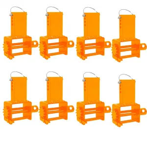 Trailer Stake Pocket Winch, Heavy Duty Winch, Flatbed Trailer Trucks, 16200 Lbs Capacity, Orange