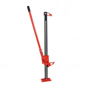 33" Farm Jack Heavy-Duty 6600 LBS Load Capacity Cast Iron & Steel Serrated Base Off-Road Tractor Truck SUV ATV Lift