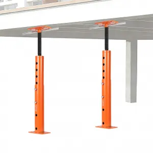 2 PACK House Floor Jack for Leveling, 19"-36" Height Range, 18000 LBS Lifting Joist Beam Basement Jacks, Adjustable Jack Post, House Jacks for Lifting