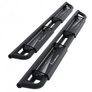 Drop Down Running Boards Compatible with 2009-2018 Dodge RAM 1500 Crew Cab, Drop Step Side Steps Compatible with 2010-2022 RAM 2500 3500 Crew Cab, All Steel 6" Running Boards Paintable