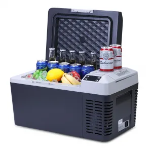 20L Car Refrigerator Portable Fridge, -4℉-68℉, Portable Freezer with Fast Cooling Electric Coolers for Truck RV Travel and Home