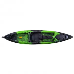 12-Foot Fishing Boat Kayak, Sit On The Top Fishing Kayak with Large Rear Storage