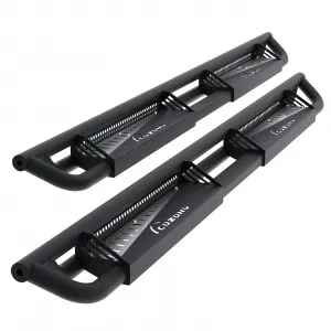 Drop Down Side Steps, 6" Drop Running Boards Compatible with 2015-2024 Ford F150 Super Duty Super Crew Cab, Drop Steps Compatible with 2017-2024 F250 F350 Super Duty Supercrew Cab