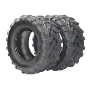 25x10-12 6PR ATV Tires Set of 2, 25x10x12 6PR All-Terrain Tires, 25 10 12 Atv Tires Puncture And Abrasion Resistant, Optimum Grip MERCURY Pattern for Enhanced Off-Road, Handling for Off-Road