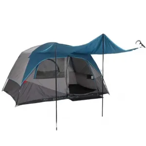 Camping Tent, Tent for Camping, Easy Set up Camping Tent 4 Person and 6 Person for Hiking Backpacking Traveling Outdoor, Light Blue (Camping Tent 6 Person with Rainfly)