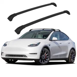 Roof Rack Cross Bars, Roof Bars Compatible with 2020-2023 Model Y Crossbars for Rooftop Cargo Carrier, Luggage, Kayak, Bike, Snowboard