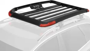 50 x 37.8 Inch Roof Rack Cargo Baskets, 165Lbs Capacity Aluminum Rooftop Cargo Carrier, Car Roof Basket for SUV, Car, Truck