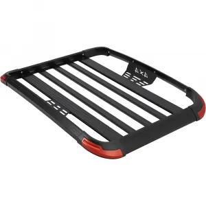 63"x43.3"x6.3" Roof Cargo Basket Aluminum 165Lbs SUV Truck