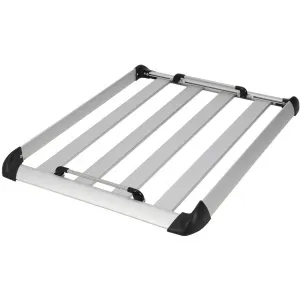 50"x37.8"x3.54" Roof Rack Cargo Baskets Aluminum Extra Storage Rugged Steel SUV