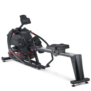 Rowing Machine, Magnetic Rower Machine for Home, 16 Levels of Quiet Dual Slide with Max 350lb Weight Capacity, App Compatible