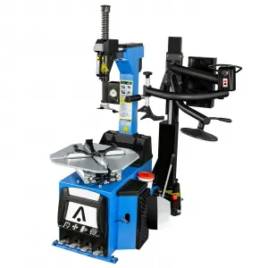 1.5HP Tire Changer Machine Pneumatic Tilt-Back Automatic Tire Machine With Bead Breaker 41.3" Rim Clamp 10"-24" For Truck Car Motorcycle