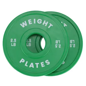 Bumper Plates 2 Inch Rubber Weight Plates For Weight Lifting Strength Training Home Gym Various Sizes Color Coded