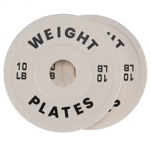 2 Inch Rubber Bumper Plates For Weight Lifting Strength Training Home Gym, Multiple Weights & Colors, Durable Shock Absorbing