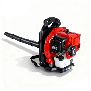 52CC Backpack Gas Leaf Blower 2.2 HP 2-Stroke Engine Ergonomic Design 780 CFM 270 MPH Outdoor Yard Cleanup