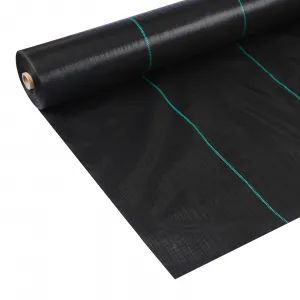 Weed Barrier Landscape Fabric 3.2 OZ Heavy Duty Polypropylene UV-Resistant Driveway Garden Cloth for Weed Control, Water Permeable, Easy Install, Landscaping