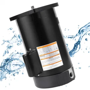 B2853 Pool Pump Motor Replacement 1.5HP 3450RPM Dual Voltage 115V/230V Compatible With A.O. Smith Century P56Y Frame Overheat Protection Swimming Pool Pump Parts
