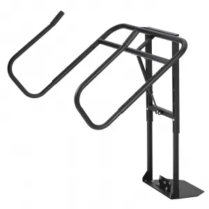 Hydraulic Metal Hot Tub Cover Lifter - Heavy-Duty Adjustable Spa Lid Remover - Global Undermount, No-Drill Install - Fits 32"–52", Single Gas Rod - Single Gas Rod Width 32"–52" Galvanized