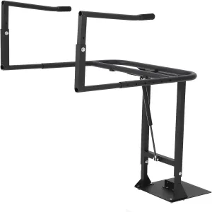 General Aluminum Alloy Spa & Hot Tub Cover Lifter – Reinforced Adjustable Bracket, Rust-Proof Heavy-Duty Support, Tool-Easy Assembly, Fits 2–6 in Tapered Covers, No Drilling Needed, Single Gas Bar 27.75"L x 26"W Adjustable Thickness