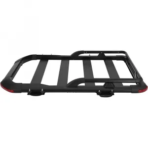 Roof Baskets 220 LBS Loading Capacity, 63" x 43" x 6.3" Capacity Anti-Rust Rooftop Cargo Carrier, Roof Rack Basket for SUV, Car and Truck