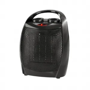 Electric Space Heater 1500W/750W Thermostat Fast Heating Ceramic Safe Quiet ABS Plastic Portable for Office Desk Bedroom