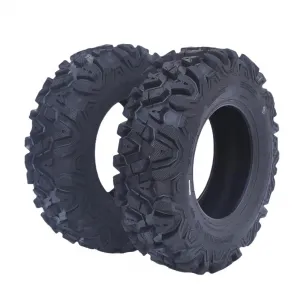 28x8-12 ATV Tires All Terrain Tubeless 6 PR Off-Road Trail Sand Mud 28x8x12 Black