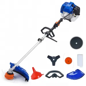 3-in-1 Grass Trimmer, Electric String Trimmer & Brush Cutter with Blade & Trimmer Head, Lightweight Lawn Edger for Garden Care