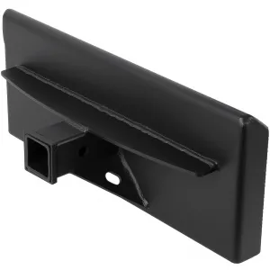 Mini Skid Steer Attachment Plate with 2" Receiver,skid steer mounting plate compatible with Ramrod Toro Dingo Ditch Witch Finn Thomas,Black