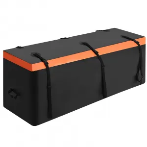 15 Cu Ft Heavy-Duty Hitch Cargo Carrier Bag - Waterproof & Thickened Design for Cars, Trucks, SUVs, Vans, Hitch Baskets with Reinforced Straps & Waterproof Zipper