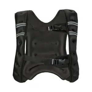 Weighted Vest for Men Women with Adjustable Straps and Reflective Strips, Strength Training, Jogging, Cardio, Walking, Multiple Sizes and Black
