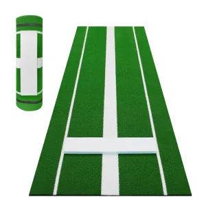 10 x 3 ft Softball Pitching Mat with EVA Base and Denser Anti-Fade Turf for Outdoor and Indoor Use Green