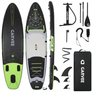 Inflatable Stand Up Paddle Board (SUP) for All Skill Levels - 10'×30" & 10'6"×33" Ultra-Light Boards with Premium Paddle, Pump, Carry Bag & Non-Slip Deck for Youth & Adults