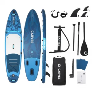 Inflatable Stand Up Paddle Board (SUP) for All Skill Levels - 10'×30" & 10'6"×33" Ultra-Light Boards with Premium Paddle, Pump, Carry Bag & Non-Slip Deck for Youth & Adults