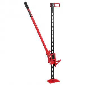48" Off-Road Recovery Jack - 3.2 Ton Heavy-Duty Trail Jack for 4x4, SUV, UTV, ATV, and Outdoor Adventures, Black