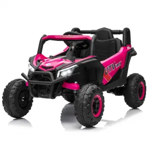 Ride - P Series: 12V UTV Buggy Electric Ride-on Car for Kids, 4WD/2WD, LED Lights, EVA Tires, Shock Absorbers, Remote Control, Outdoor Adventure
