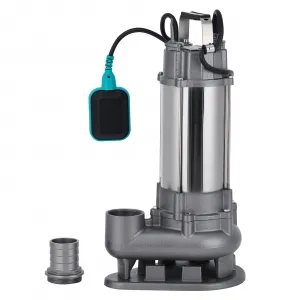 1/2 HP 4200 GPM Submersible Sewage Pump Cast Iron Effluent Pump With Float Switch For Basement Residential 36ft Head