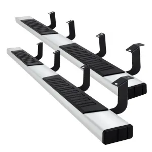 6" Wide Running Boards Stainless Steel Side Steps Nerf Bars for 2009-2014 F150 Supercrew Cab, Durable, Sleek, Easy Install